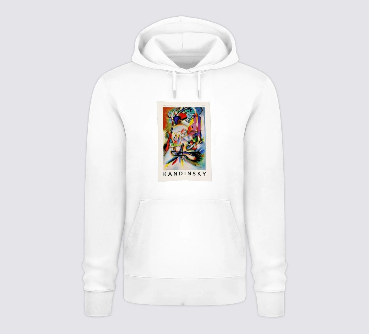 Kandinsky - Komposition Zwecklos felpa con cappuccio da ARTOTHEK