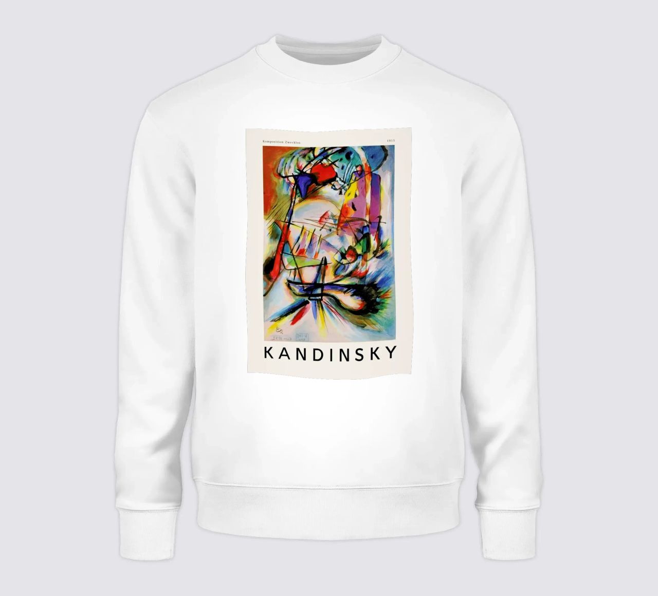Kandinsky - Komposition Zwecklos felpa da ARTOTHEK