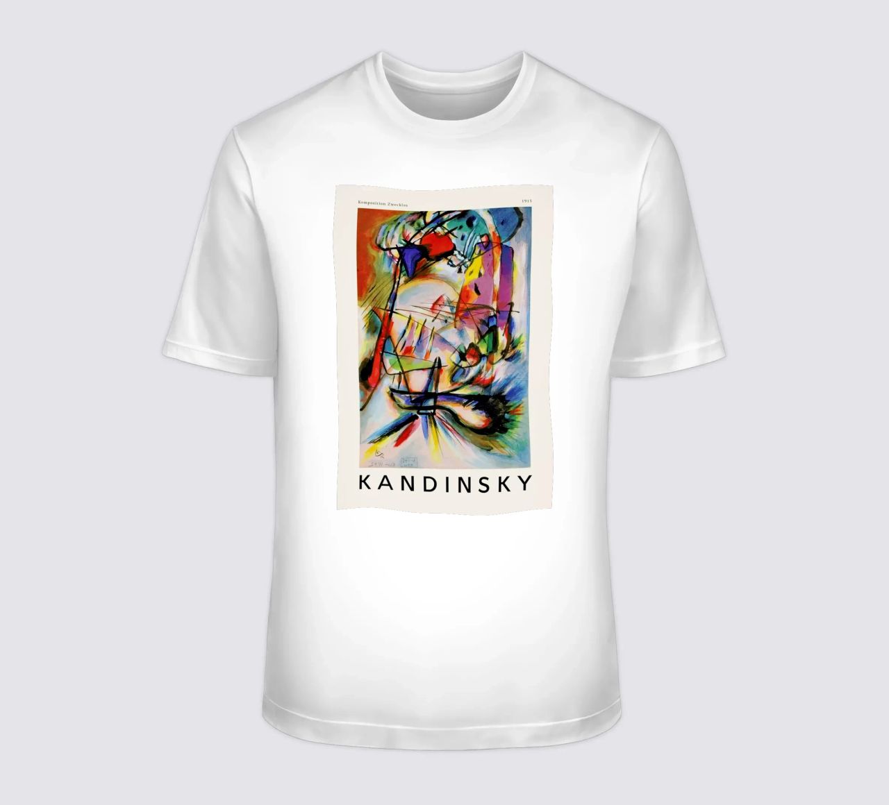 Kandinsky - Komposition Zwecklos t-shirt da ARTOTHEK