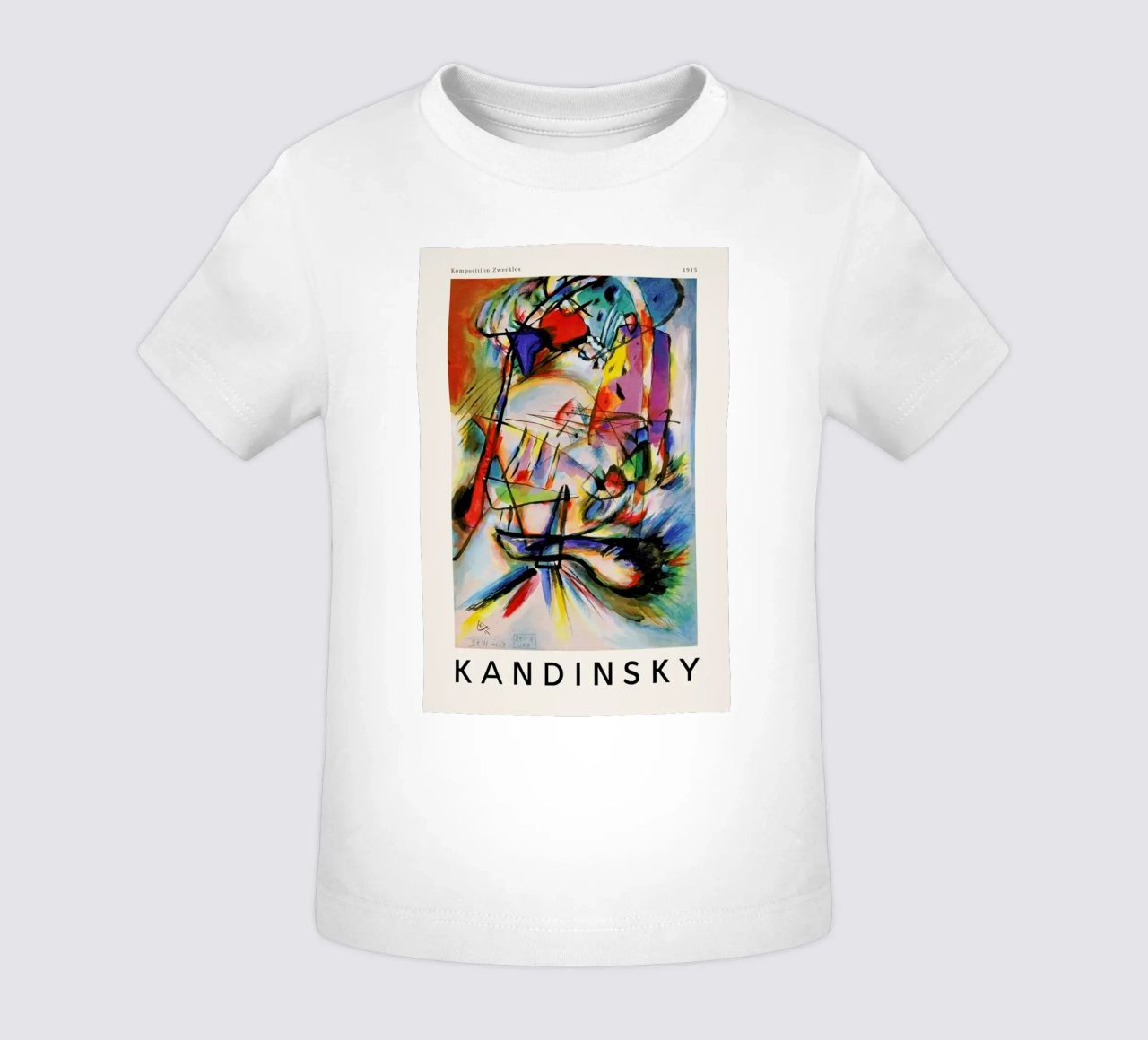 Kandinsky - Komposition Zwecklos maglietta neonato da ARTOTHEK