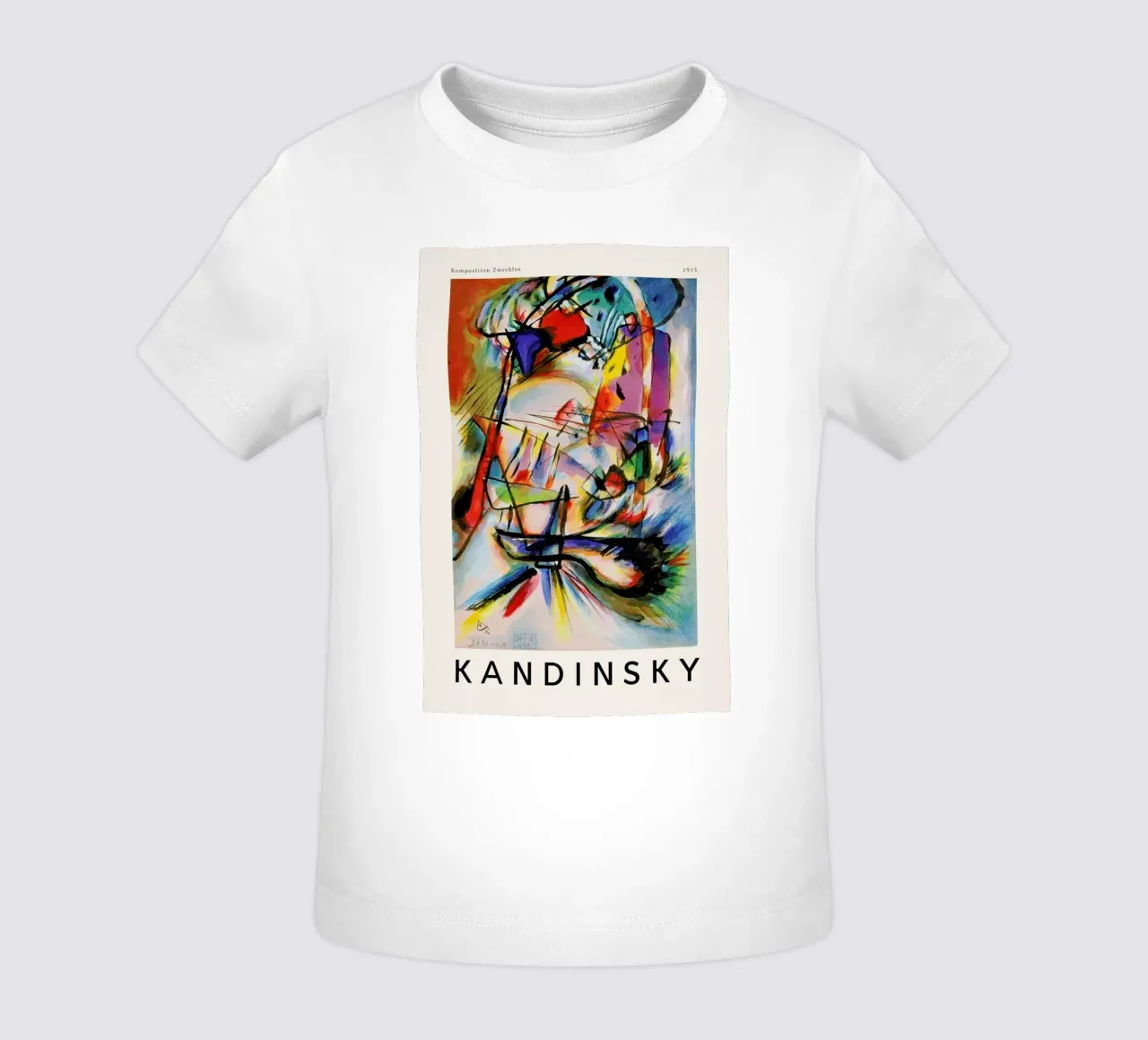 Kandinsky - Komposition Zwecklos maglietta neonato da ARTOTHEK