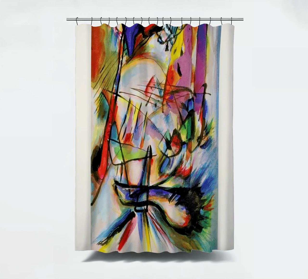 Kandinsky - Komposition Zwecklos tenda da doccia da ARTOTHEK