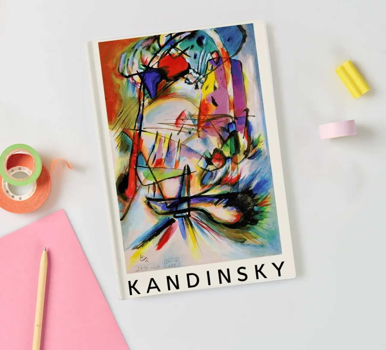 Kandinsky - Komposition Zwecklos notebook by ARTOTHEK