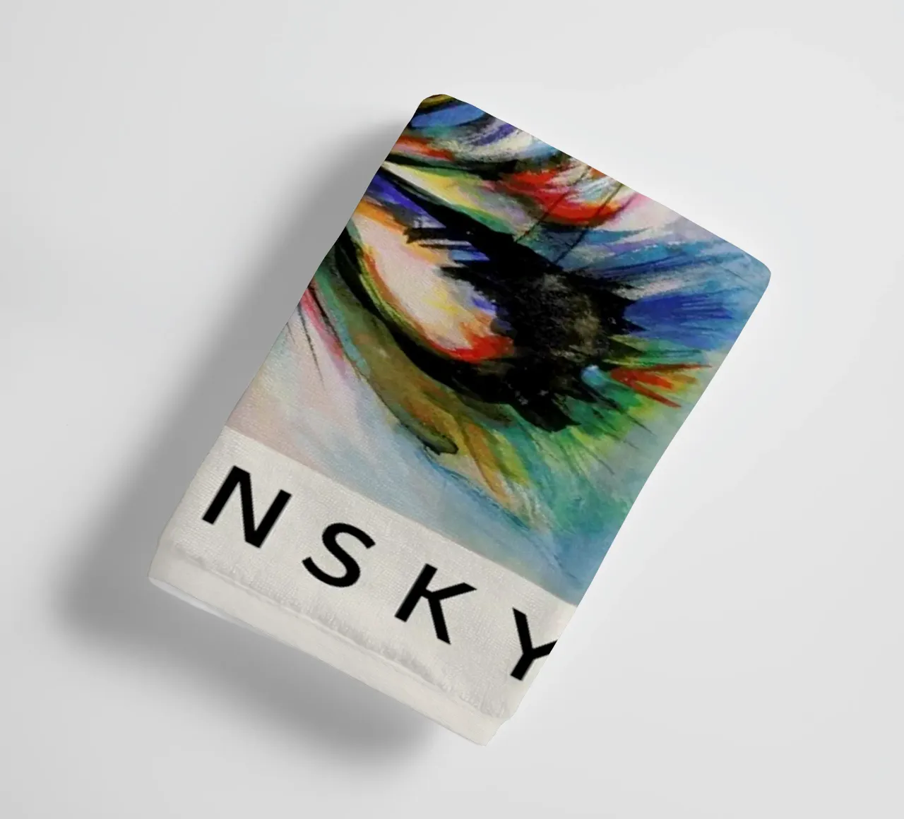 Kandinsky - Komposition Zwecklos towel by ARTOTHEK