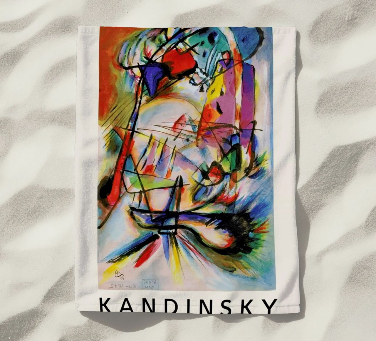 Kandinsky - Komposition Zwecklos telo mare da ARTOTHEK