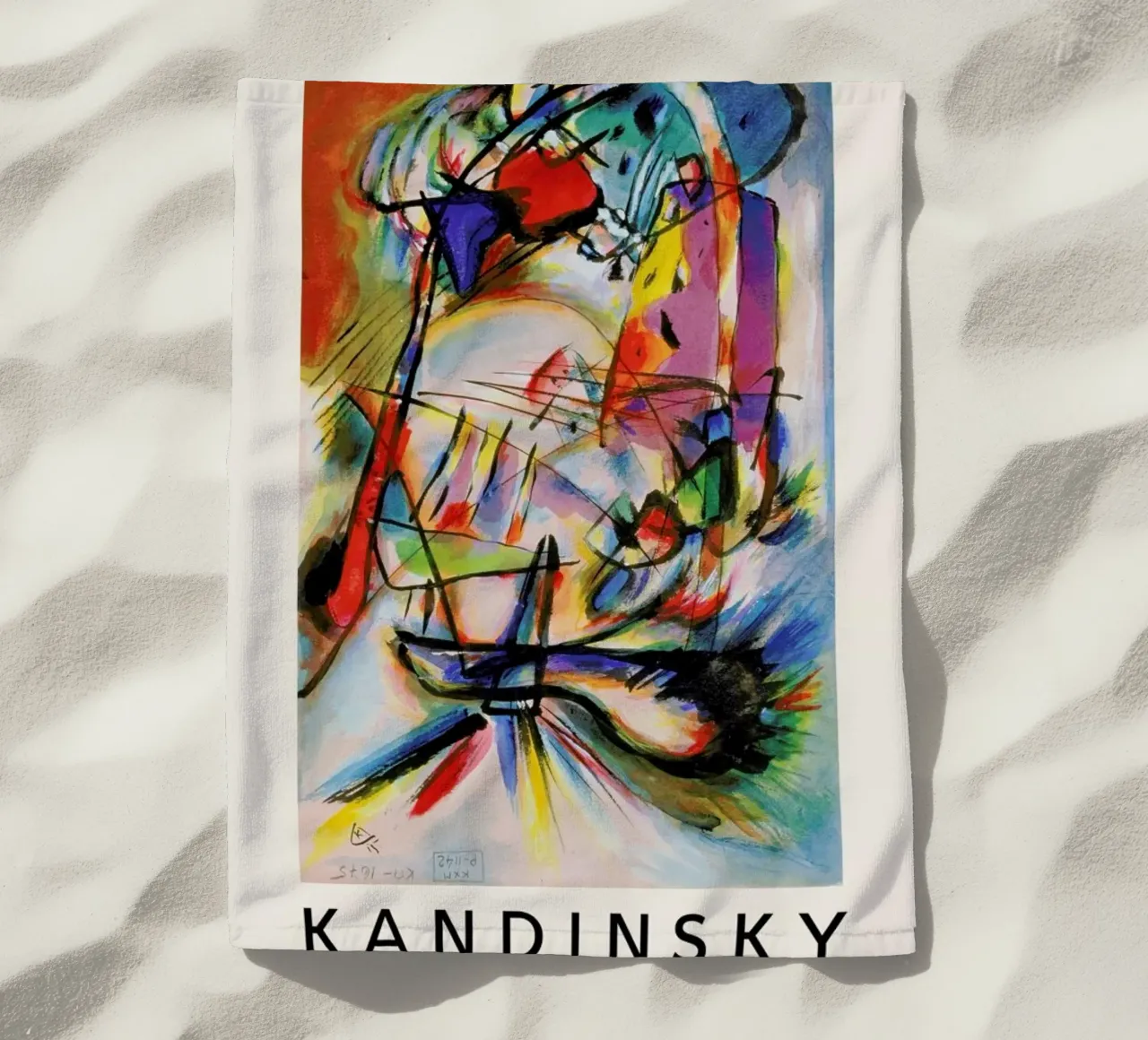 Kandinsky - Komposition Zwecklos telo mare da ARTOTHEK