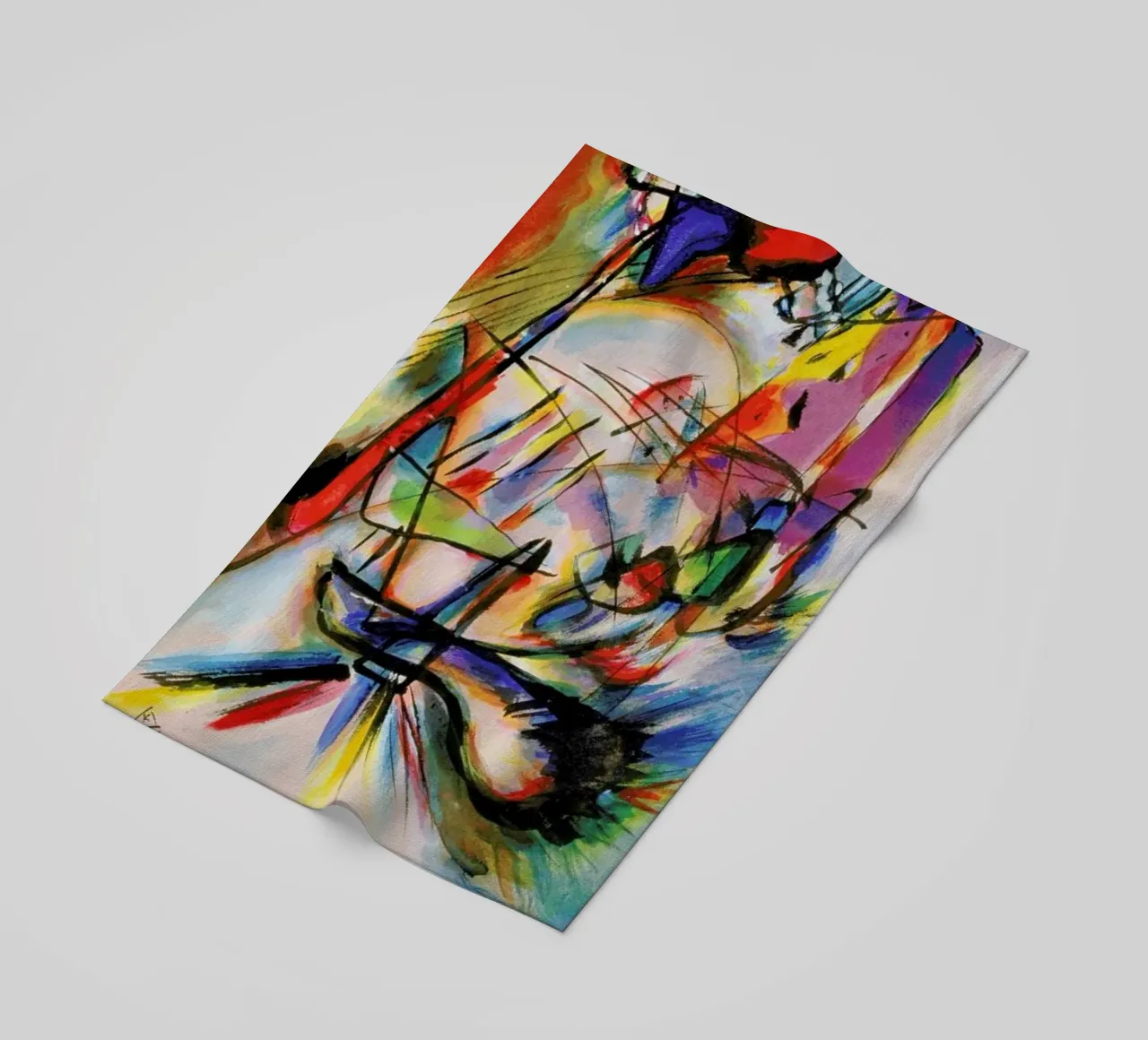 Kandinsky - Komposition Zwecklos telo mare da ARTOTHEK