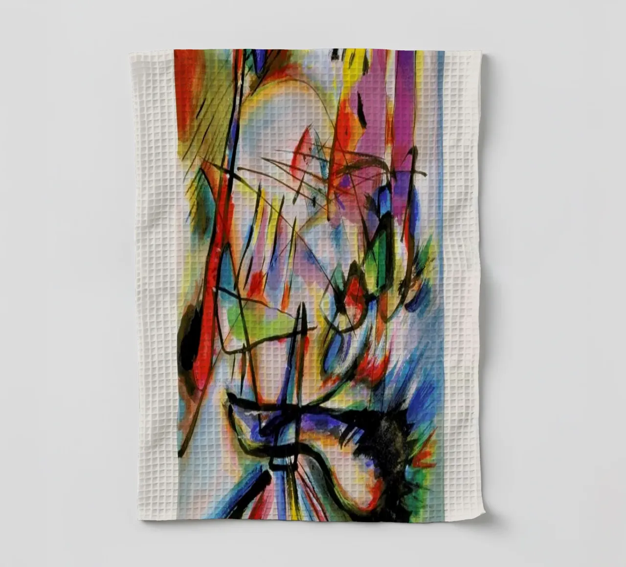 Kandinsky - Komposition Zwecklos canovaccio da cucina da ARTOTHEK