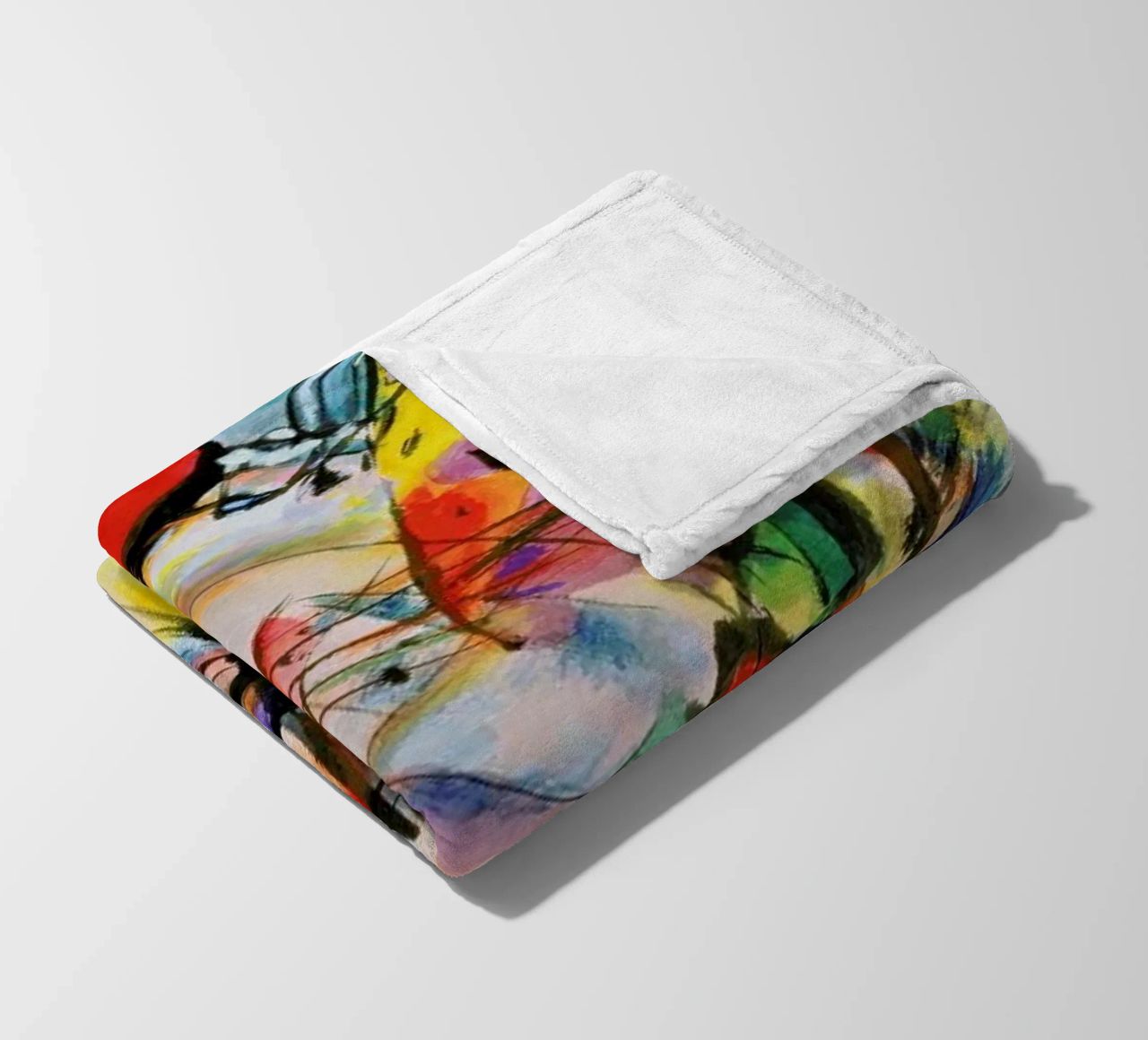 Kandinsky - Komposition Zwecklos coperta in pile da ARTOTHEK