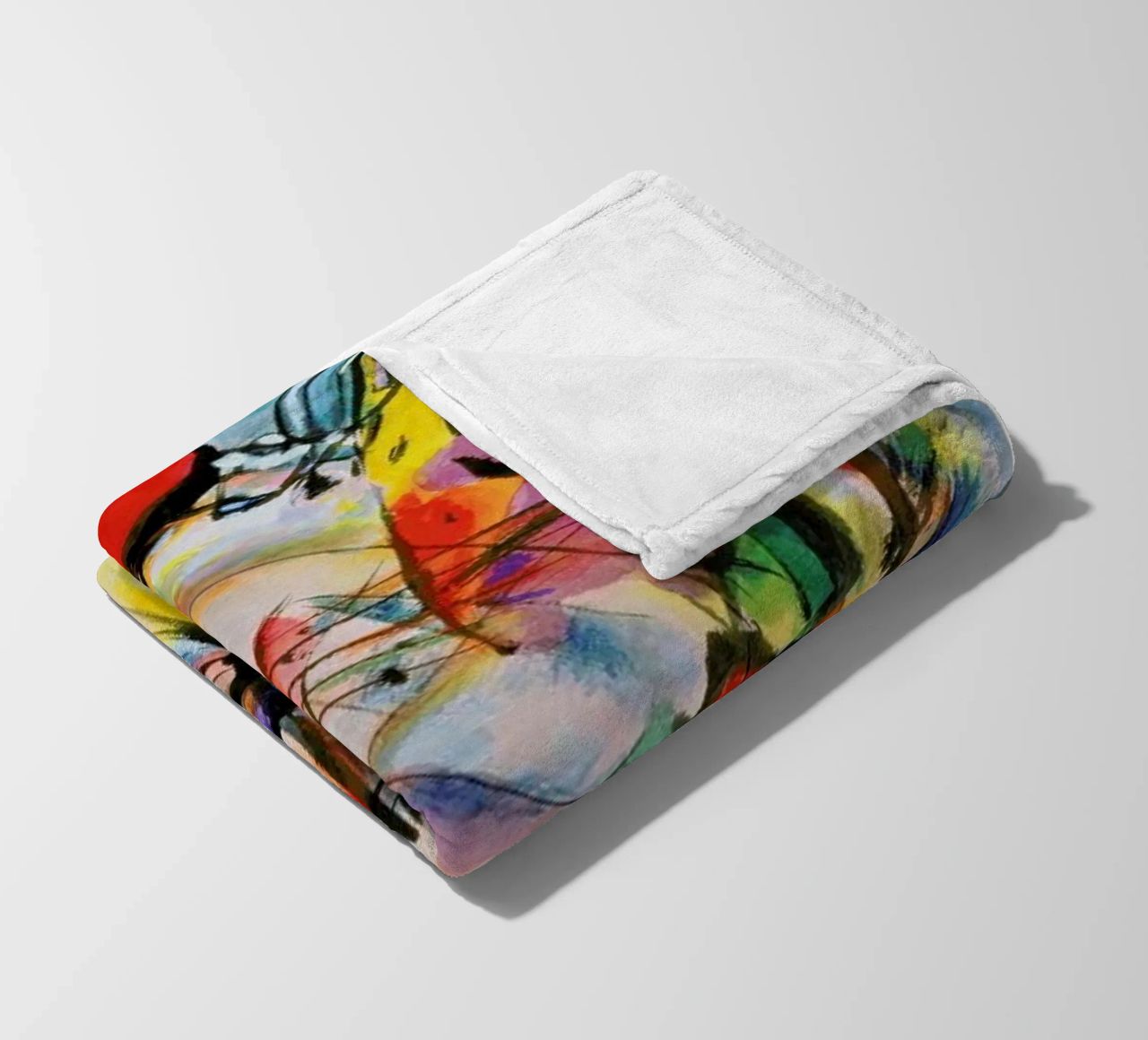Kandinsky - Komposition Zwecklos coperta in pile da ARTOTHEK