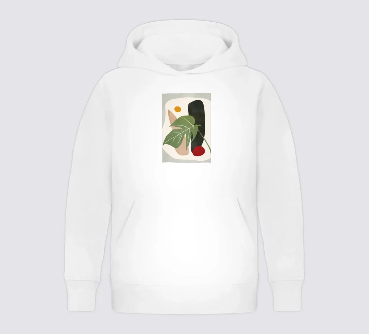 Abstract Monstera Leaf sweat à capuche enfant de cityart