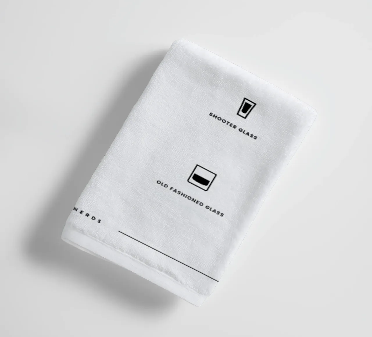 Serving Glass Chart towel by daylight design studio