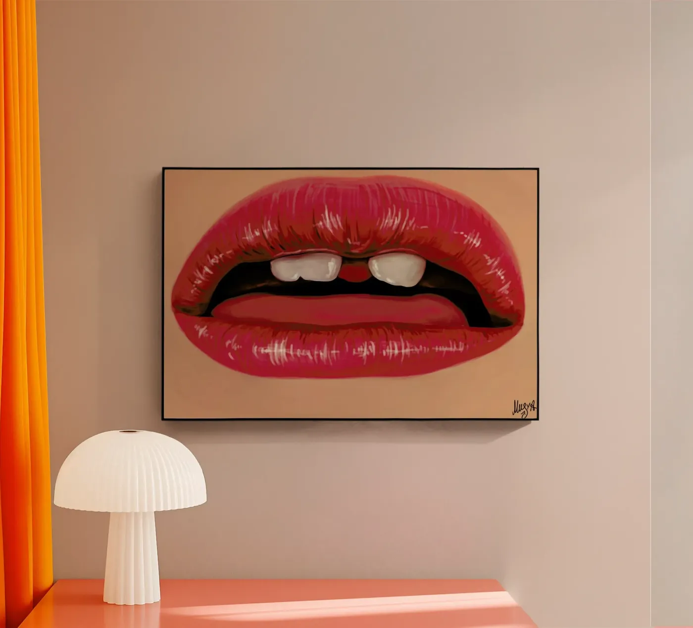 Emily's acryl van Musya