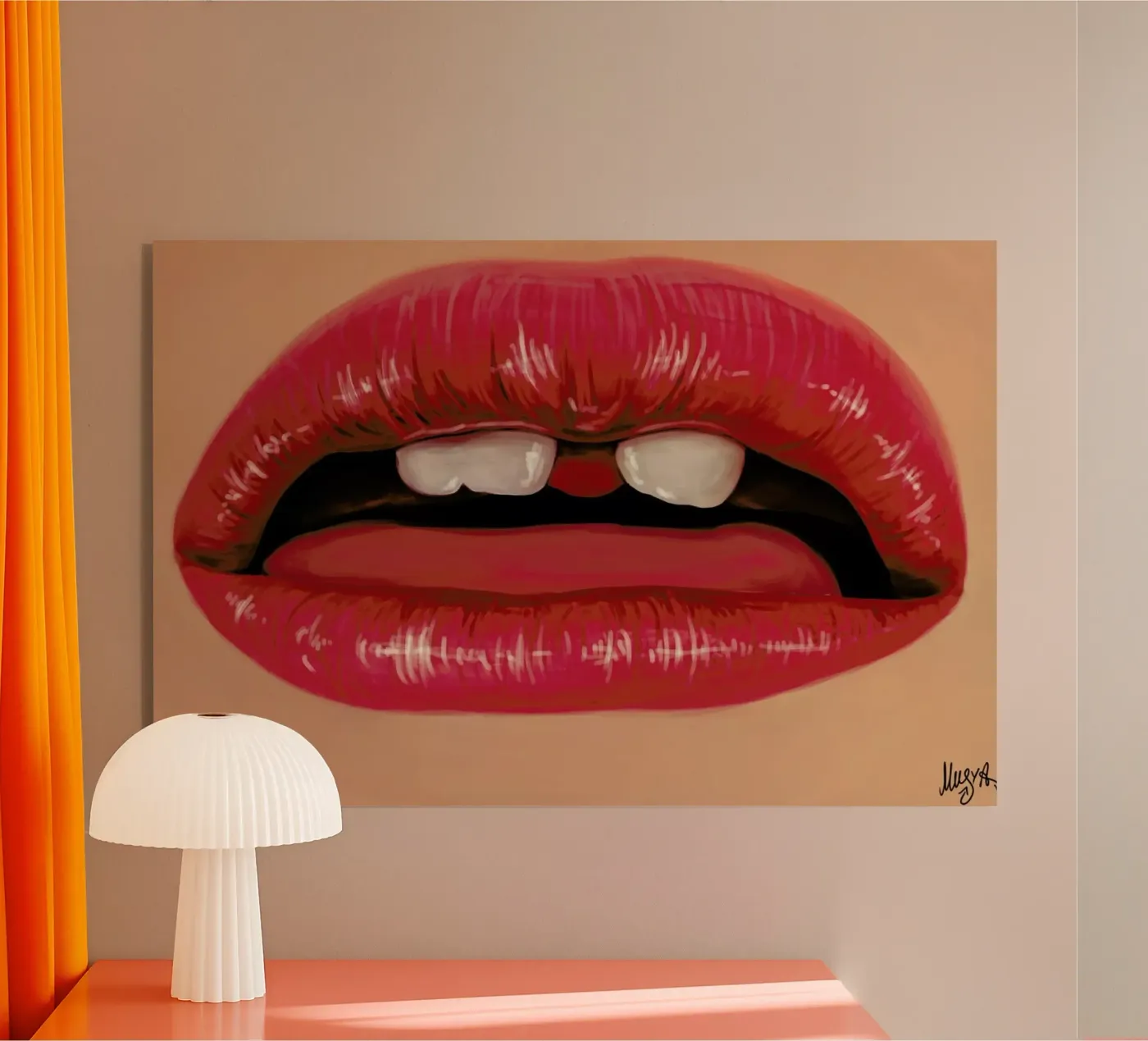 Emily's acryl van Musya