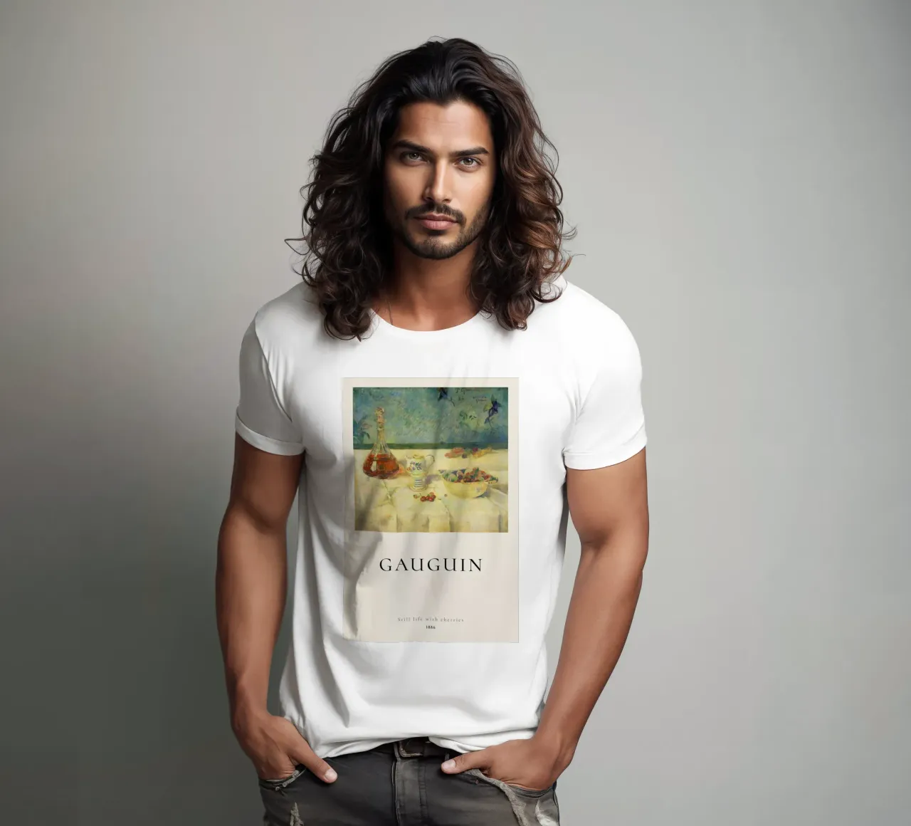 Gauguin - Still Life with Cherries t-shirt by ARTOTHEK