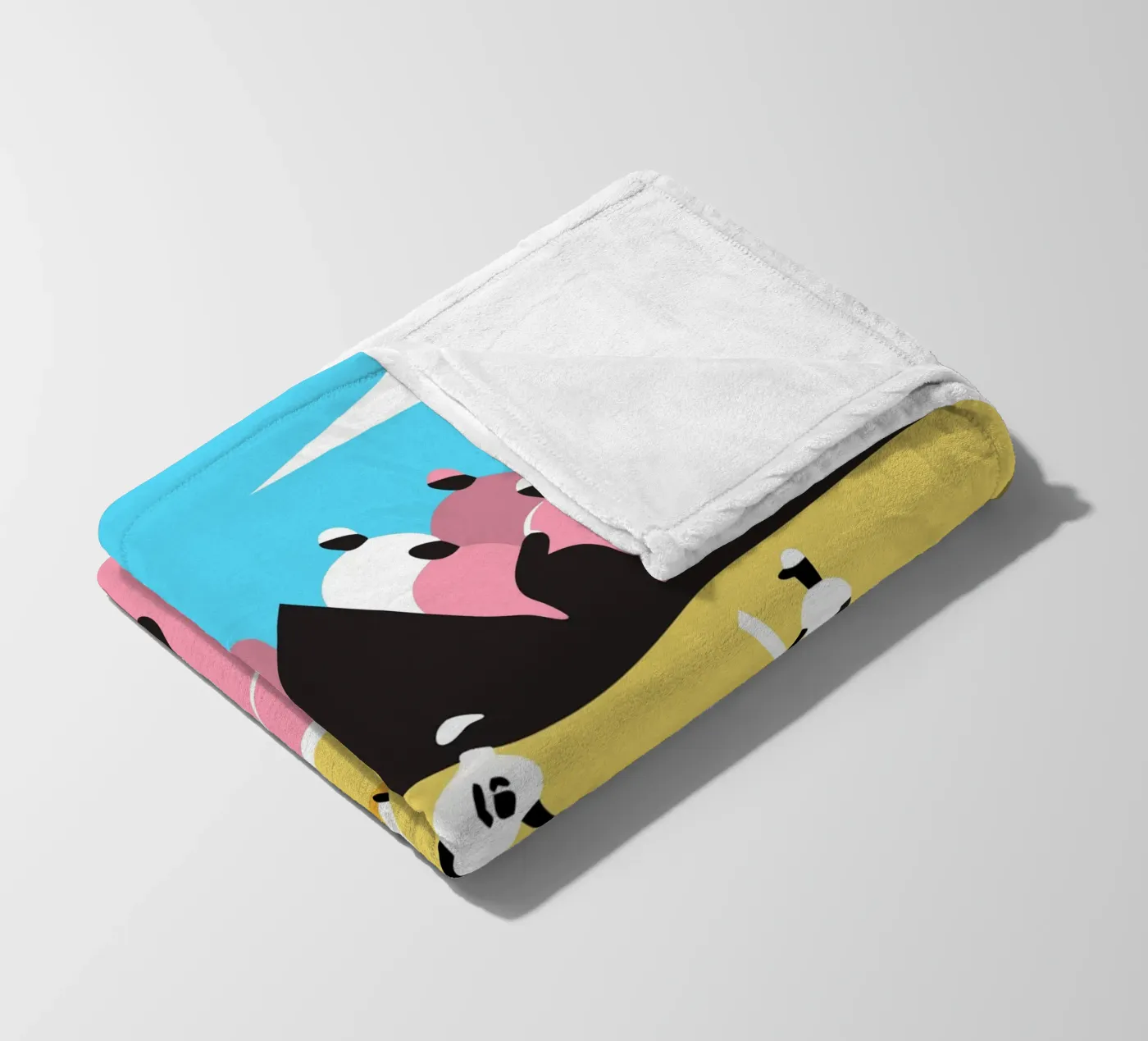 Playing Baseball Fleecedecke von LOOK DIFFERENT