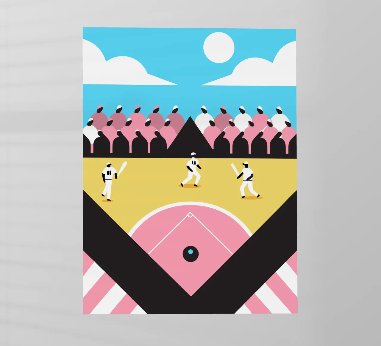 Giocare a baseball pellicola backlit da LOOK DIFFERENT