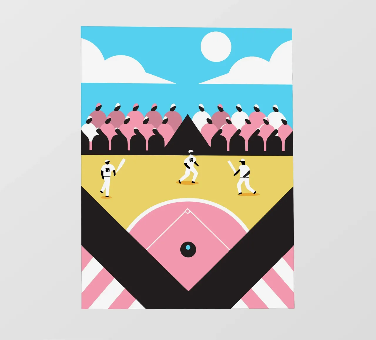 Giocare a baseball pellicola backlit da LOOK DIFFERENT