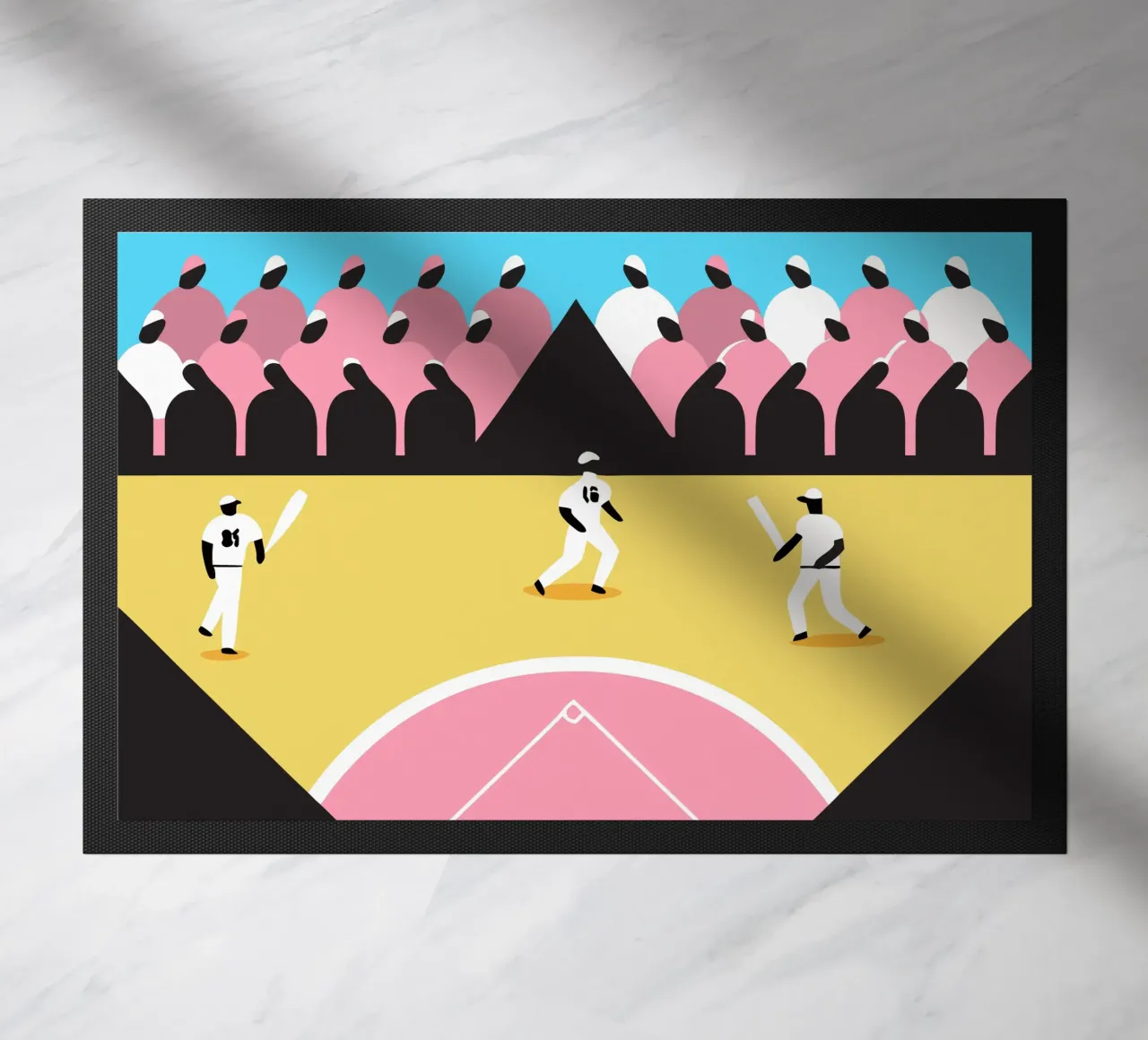 Giocare a baseball zerbino da LOOK DIFFERENT