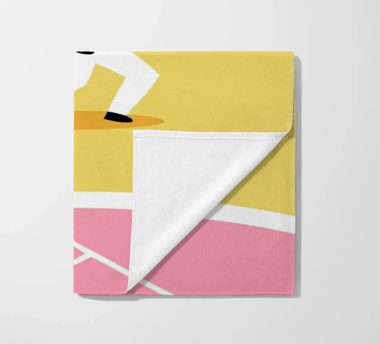 Playing Baseball beach towel by LOOK DIFFERENT