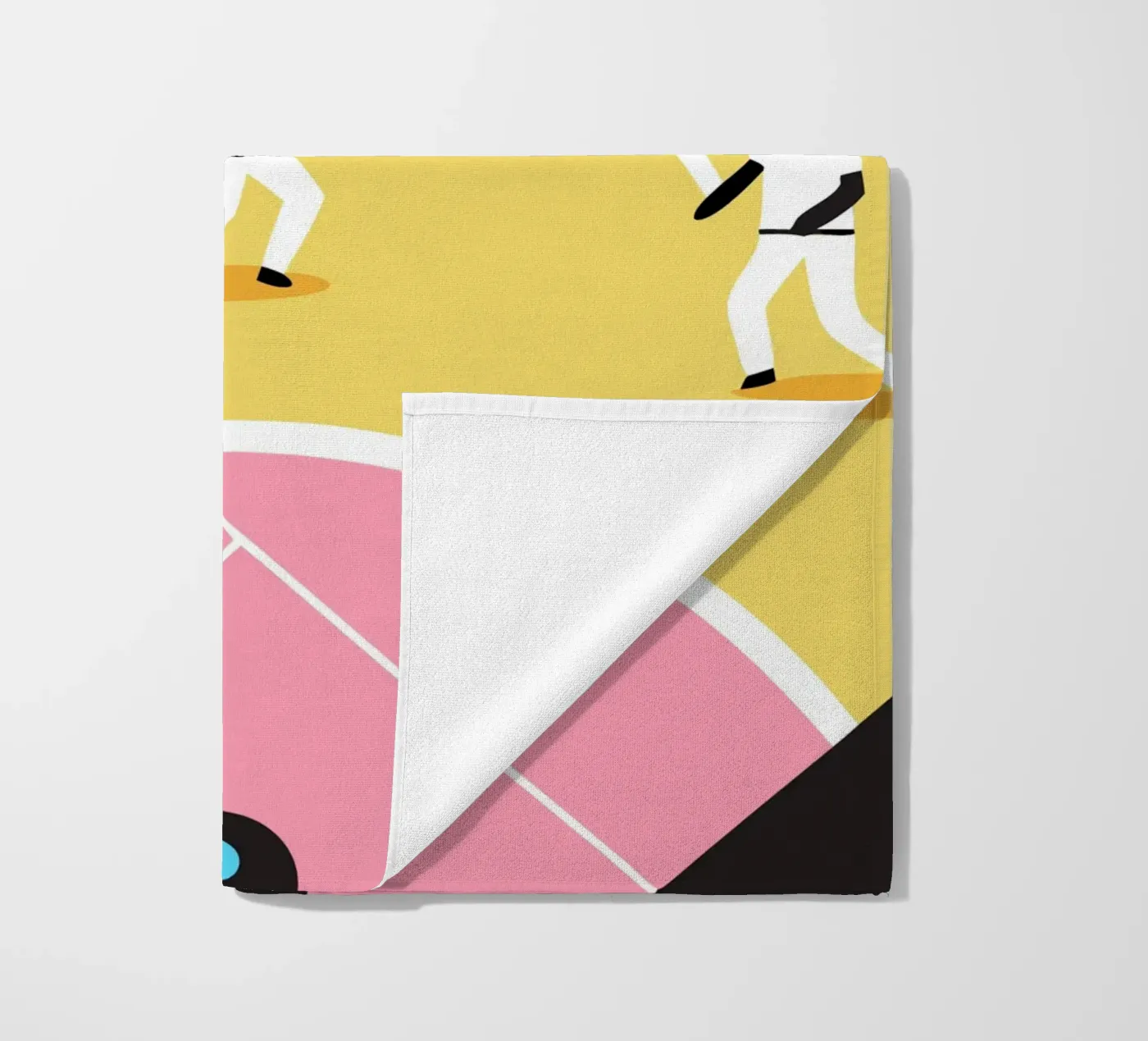 Playing Baseball serviette de plage de LOOK DIFFERENT
