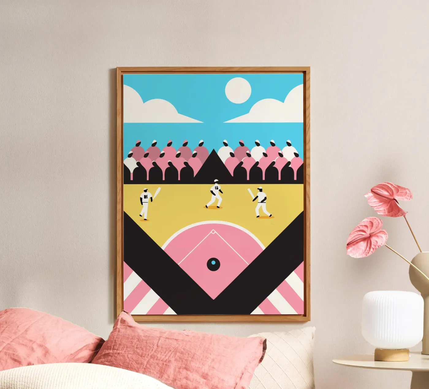 Playing Baseball forex plate by LOOK DIFFERENT