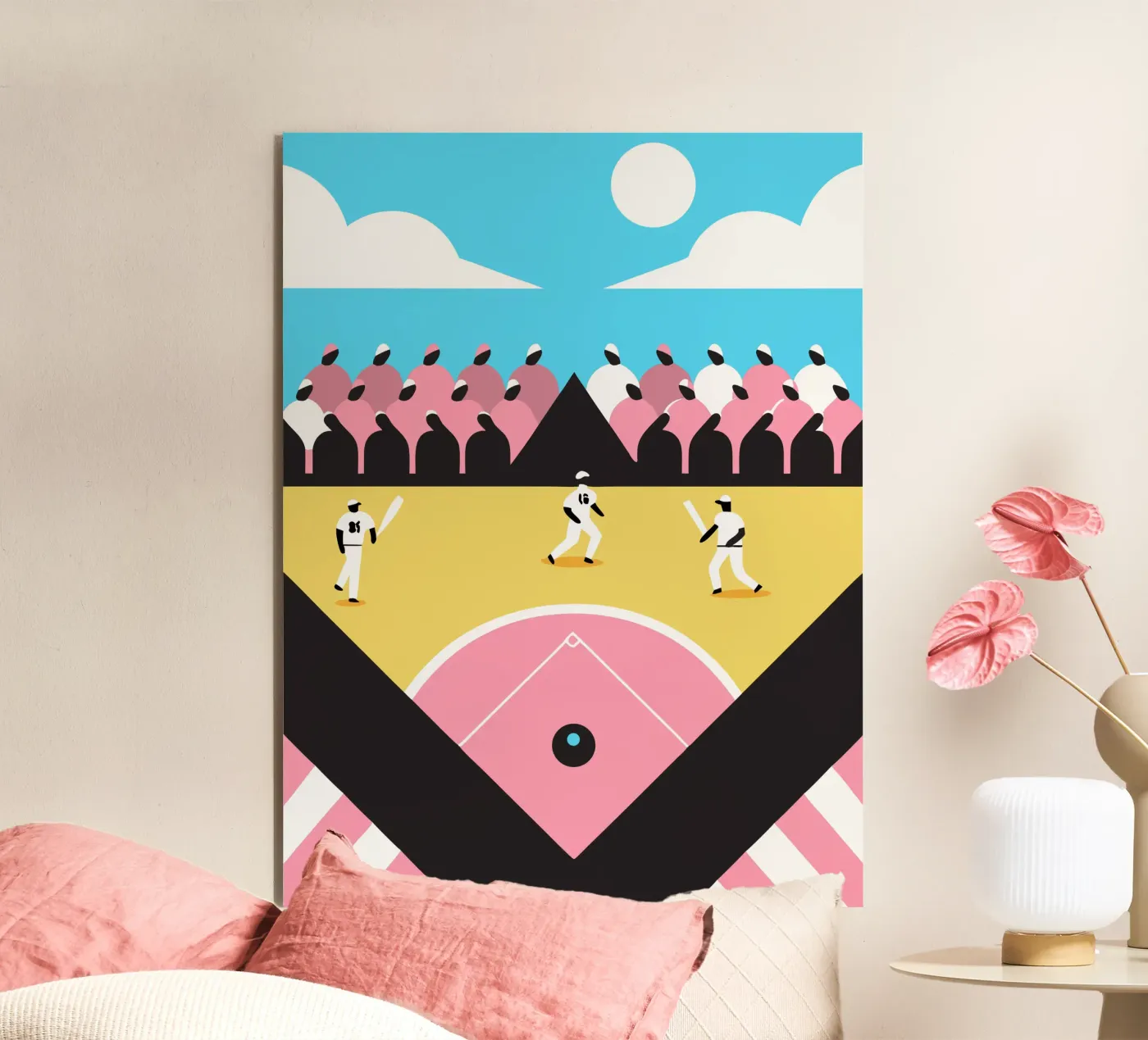 Playing Baseball forex plate by LOOK DIFFERENT