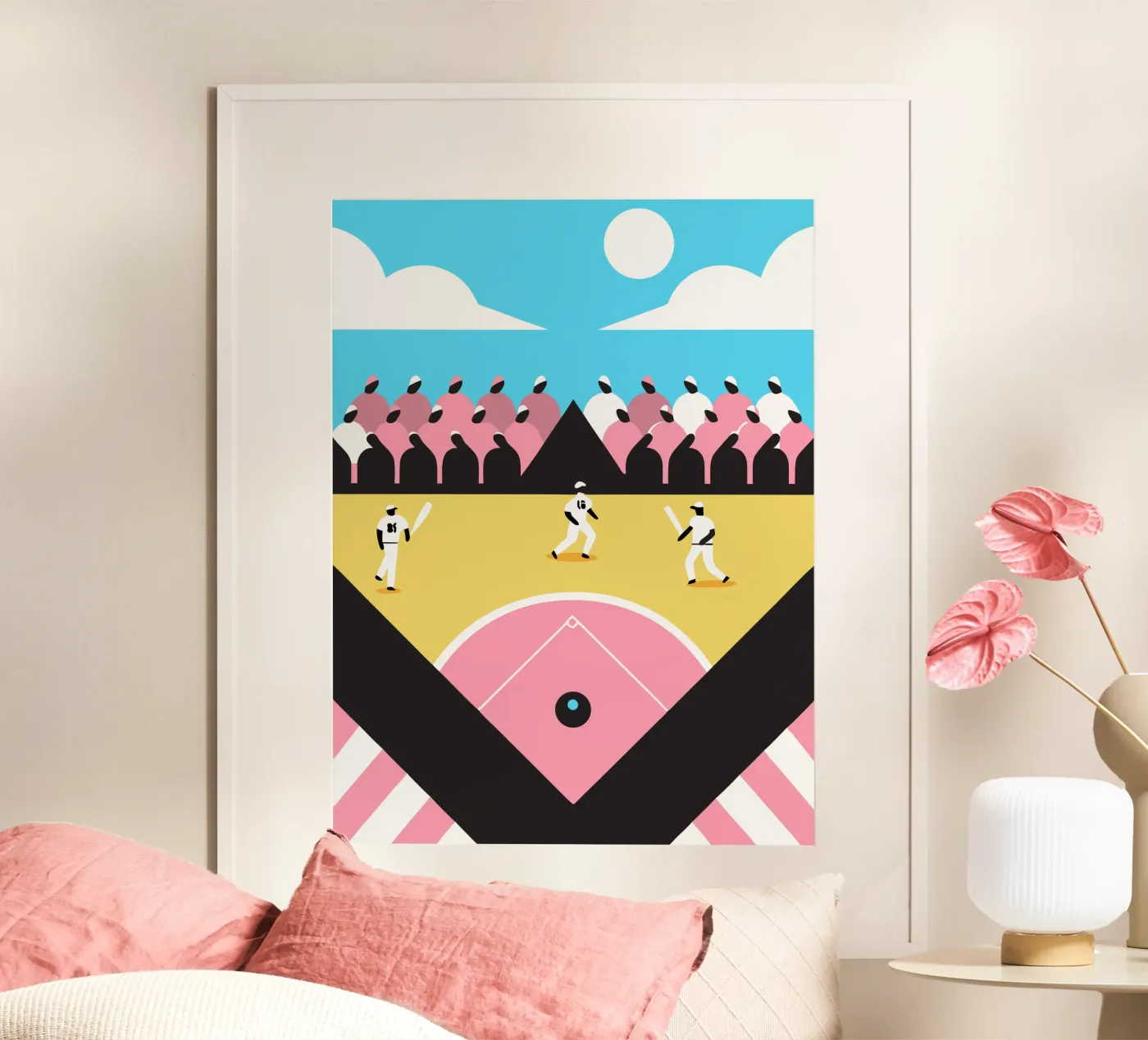 Giocare a baseball poster da LOOK DIFFERENT