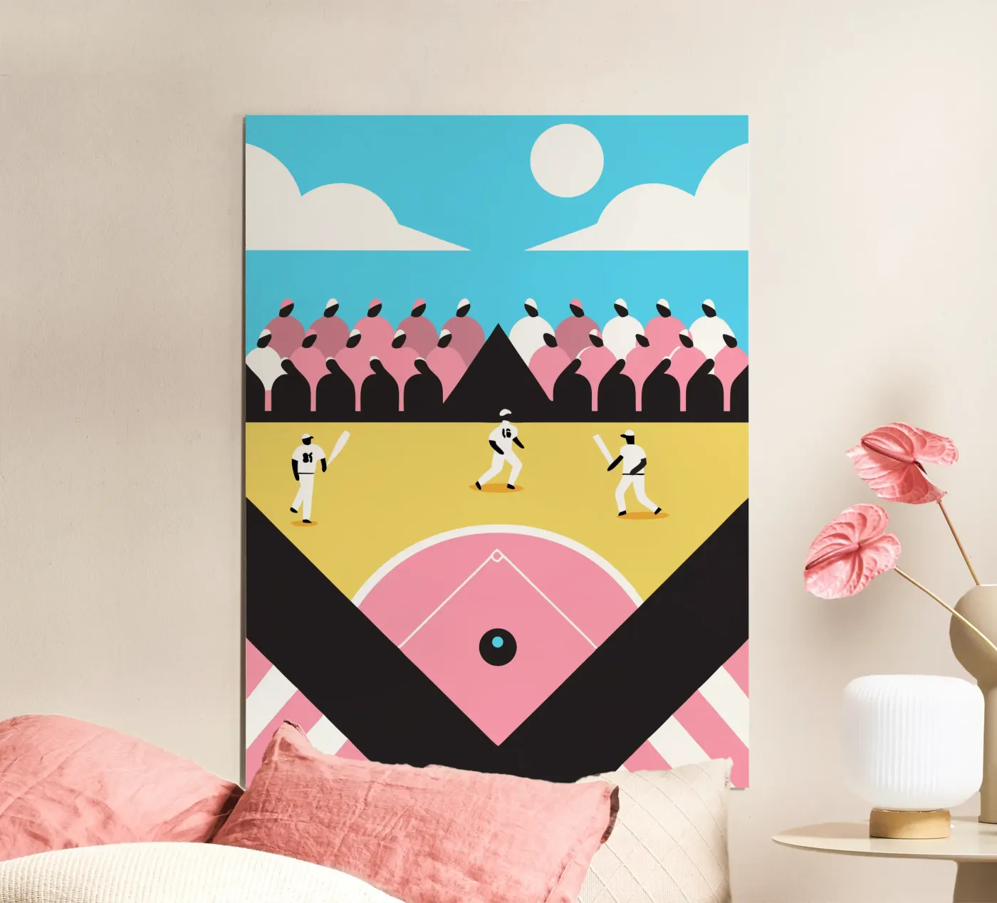 Giocare a baseball poster da LOOK DIFFERENT