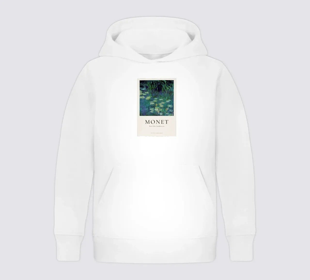 Monet - Water Lilies, Nymphéas Kinder Hoodie von ARTOTHEK