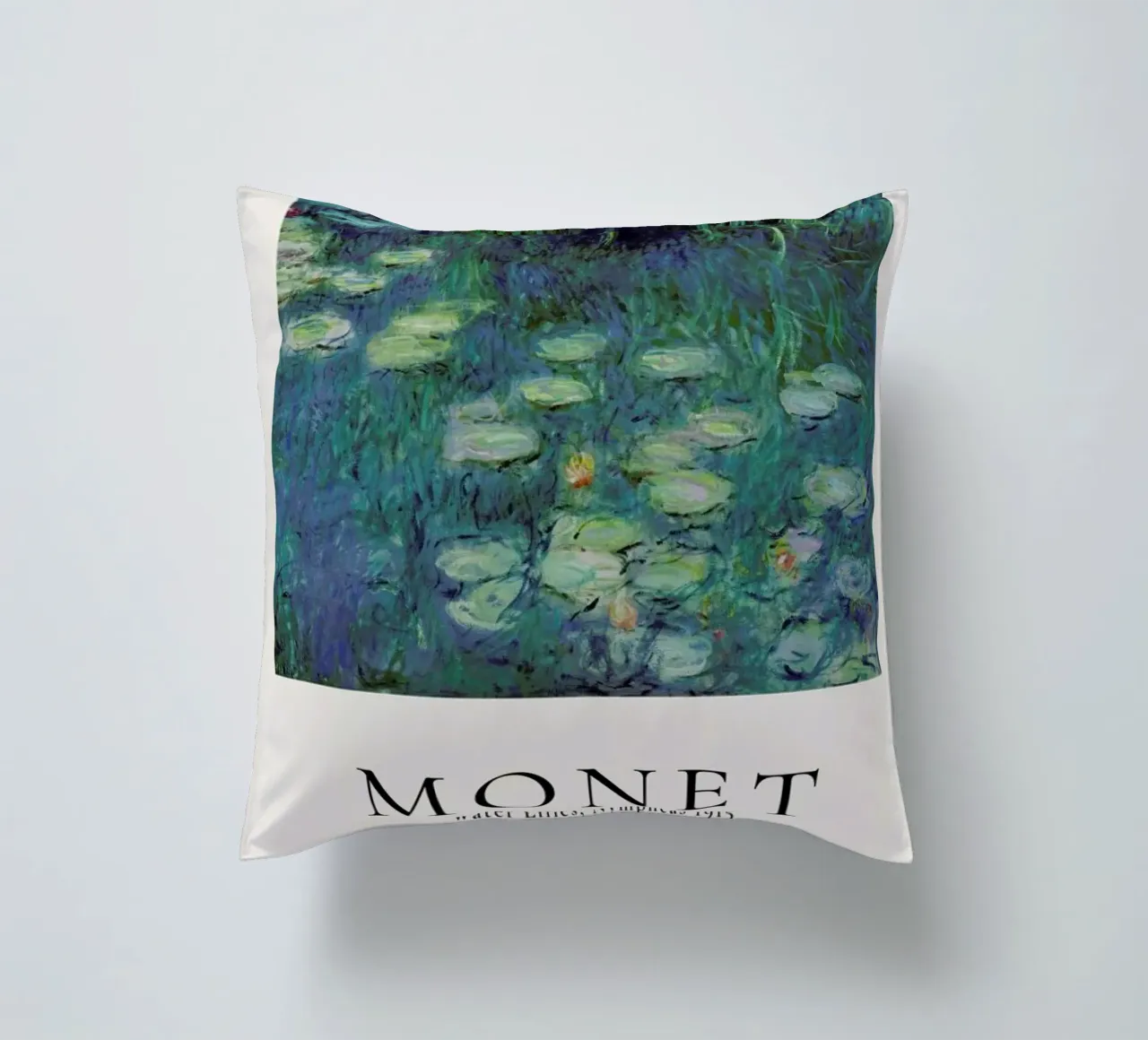 Monet - Water Lilies, Nymphéas cuscino da ARTOTHEK