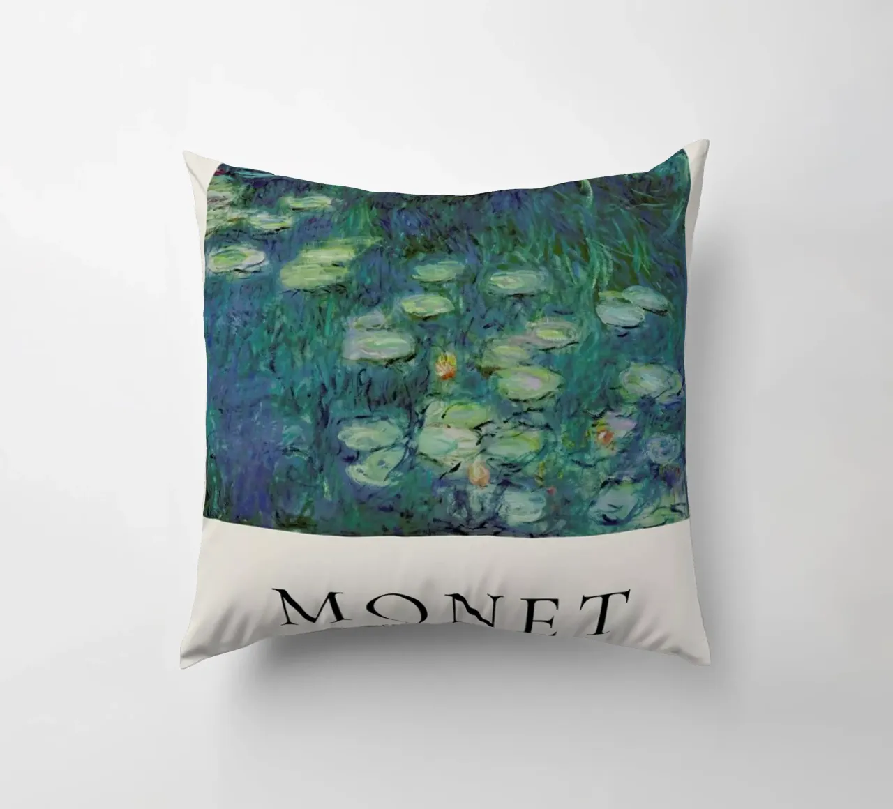 Monet - Water Lilies, Nymphéas cuscino da ARTOTHEK