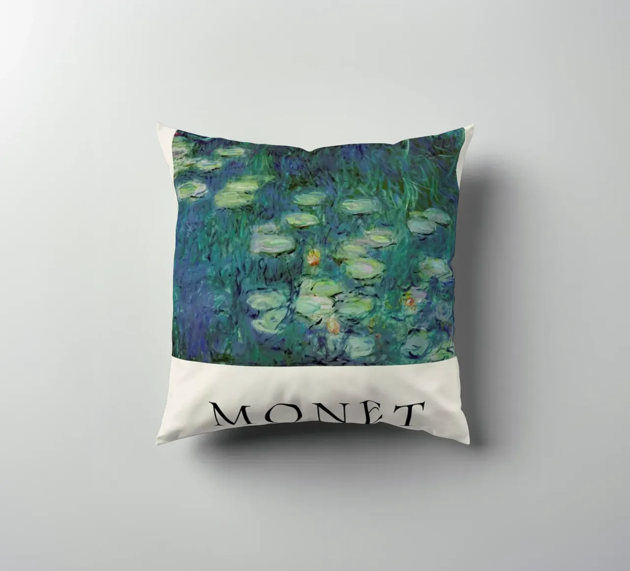 Monet - Water Lilies, Nymphéas cuscino da ARTOTHEK