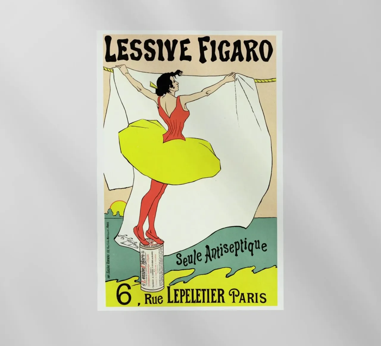 Lessive Figaro - Seule Antiseptique backlit film by ARTOTHEK