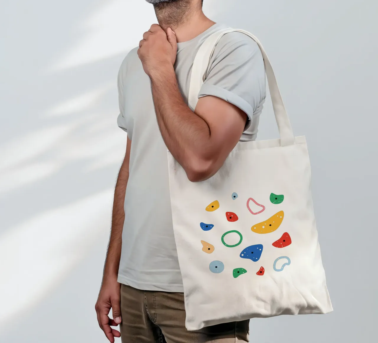 Big Climbing Holds - with Screw Holes tote bag by justclimberthings