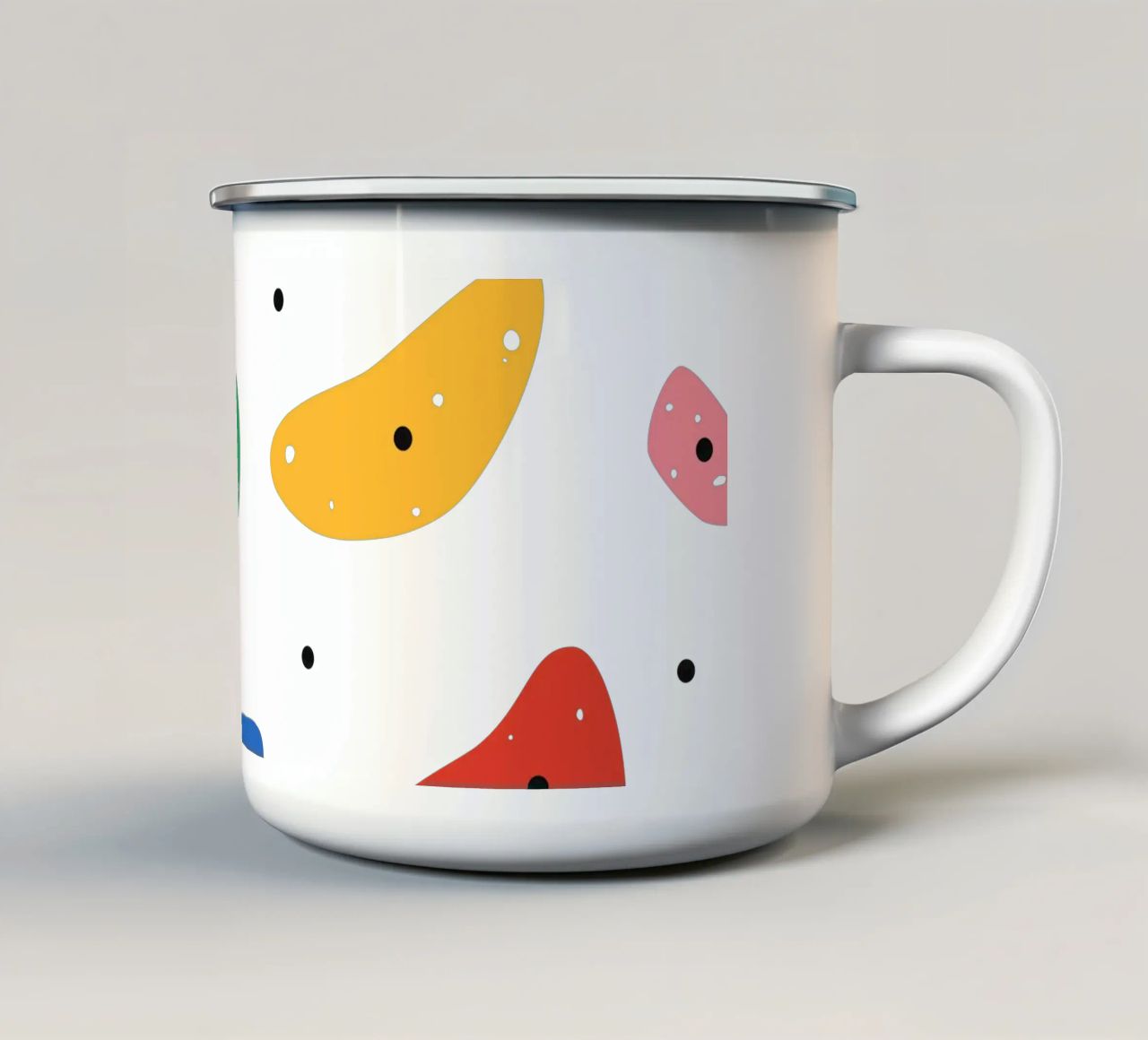 Big Climbing Holds - with Screw Holes tazza in smalto da justclimberthings