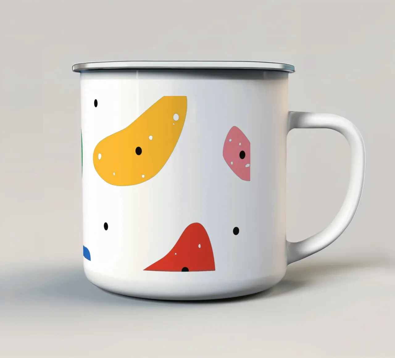 Big Climbing Holds - with Screw Holes tazza in smalto da justclimberthings