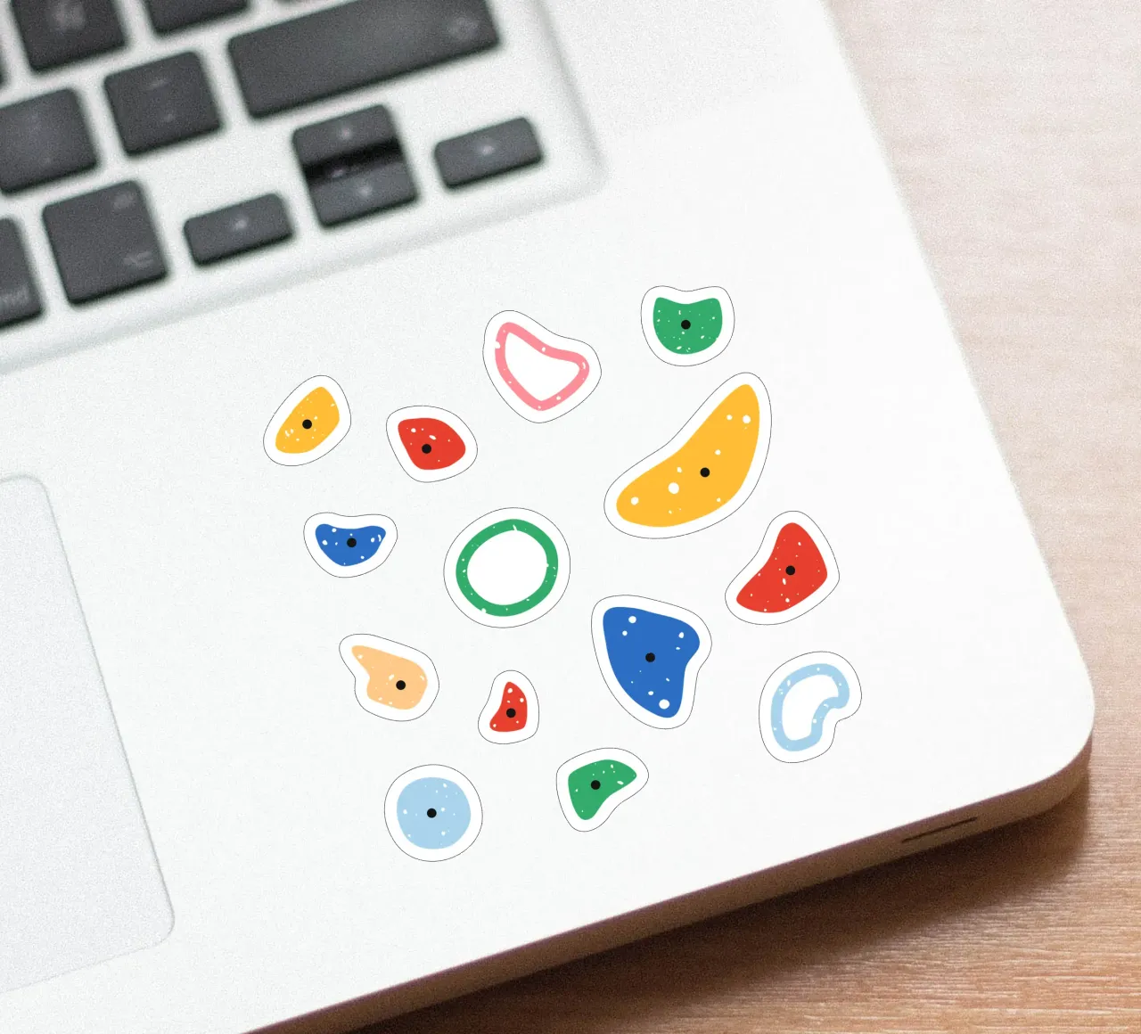 Big Climbing Holds - with Screw Holes sticker by justclimberthings