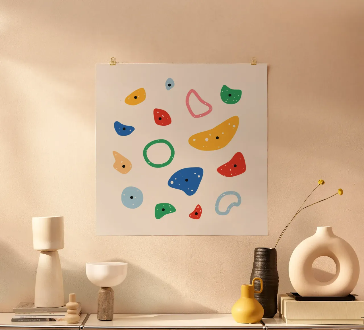 Big Climbing Holds - with Screw Holes poster da justclimberthings