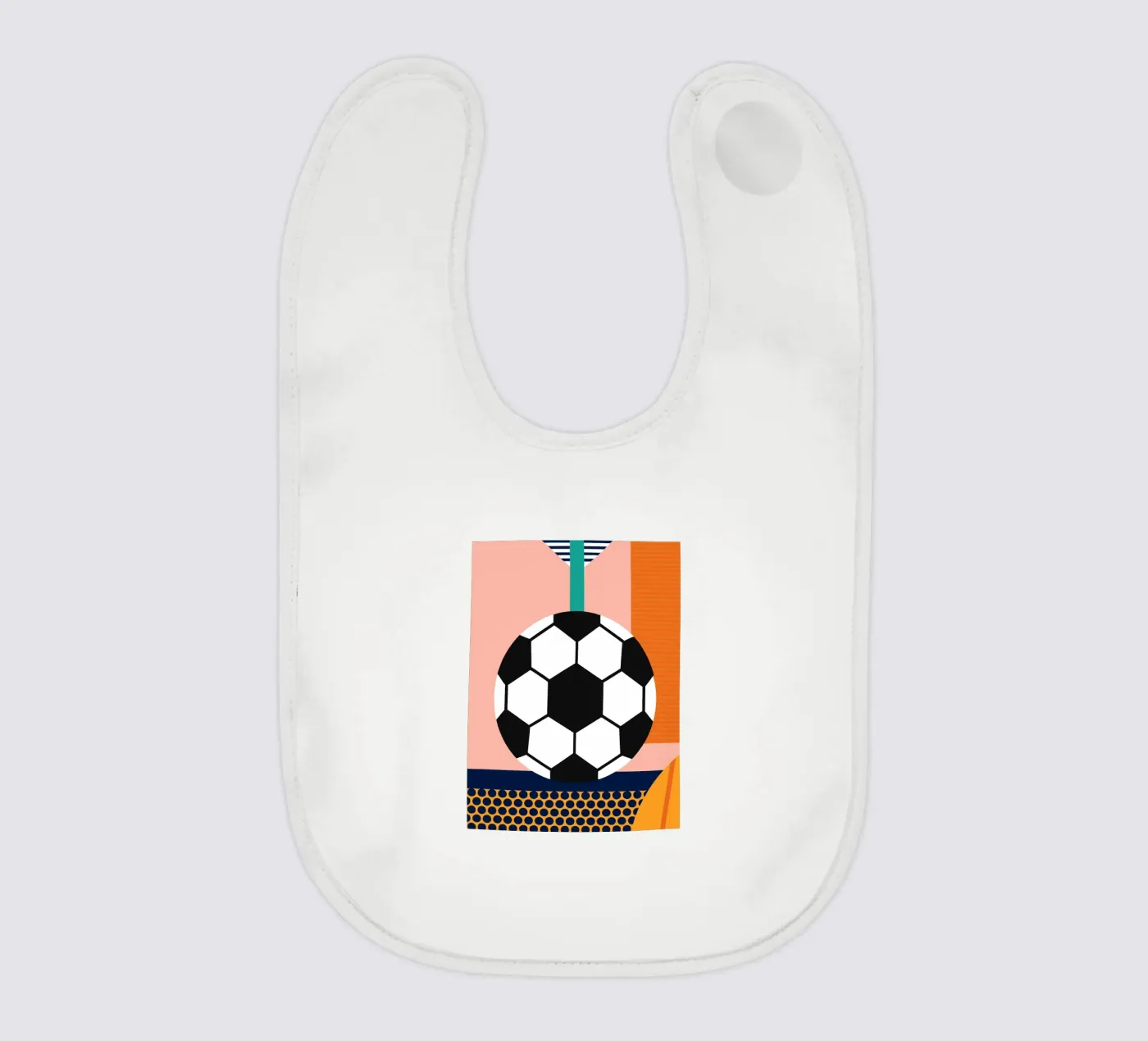 Fußball Babylätzchen von LOOK DIFFERENT
