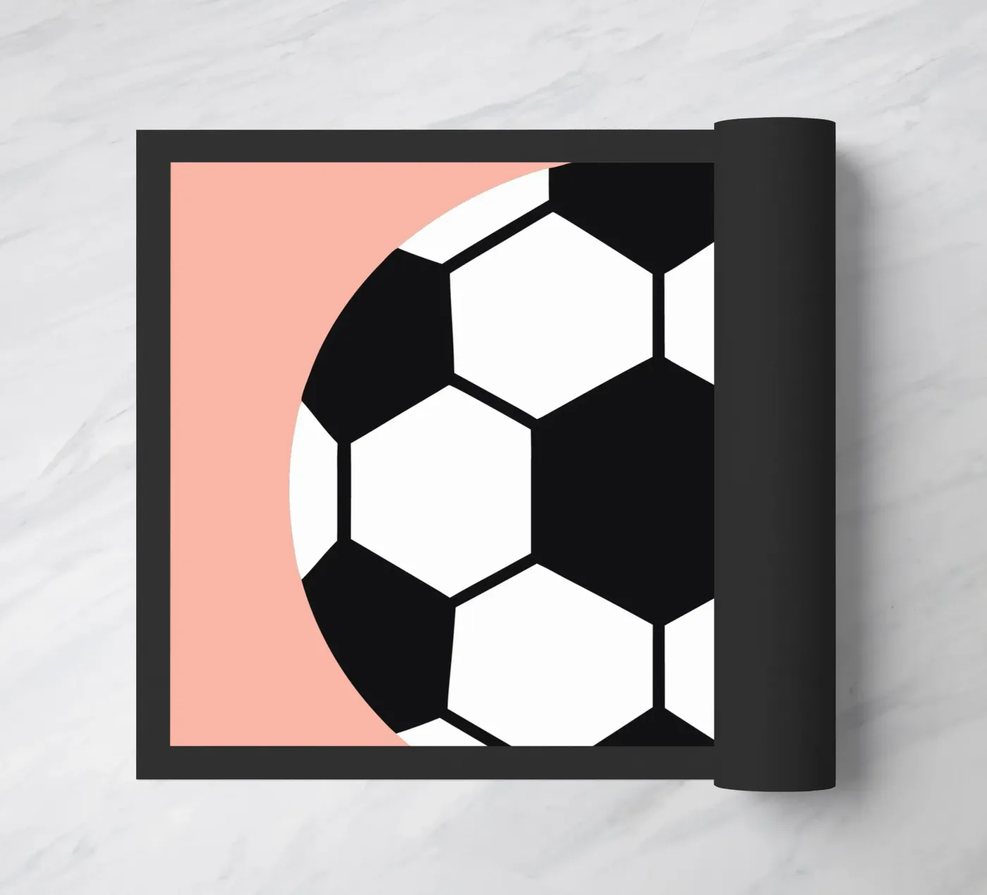 Football Fußmatte von LOOK DIFFERENT