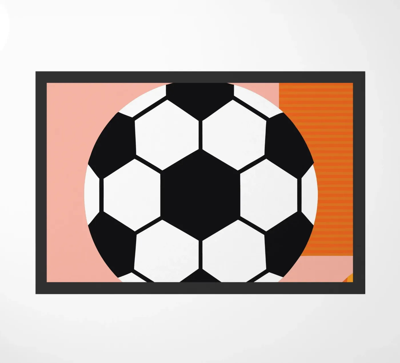 Football Fußmatte von LOOK DIFFERENT