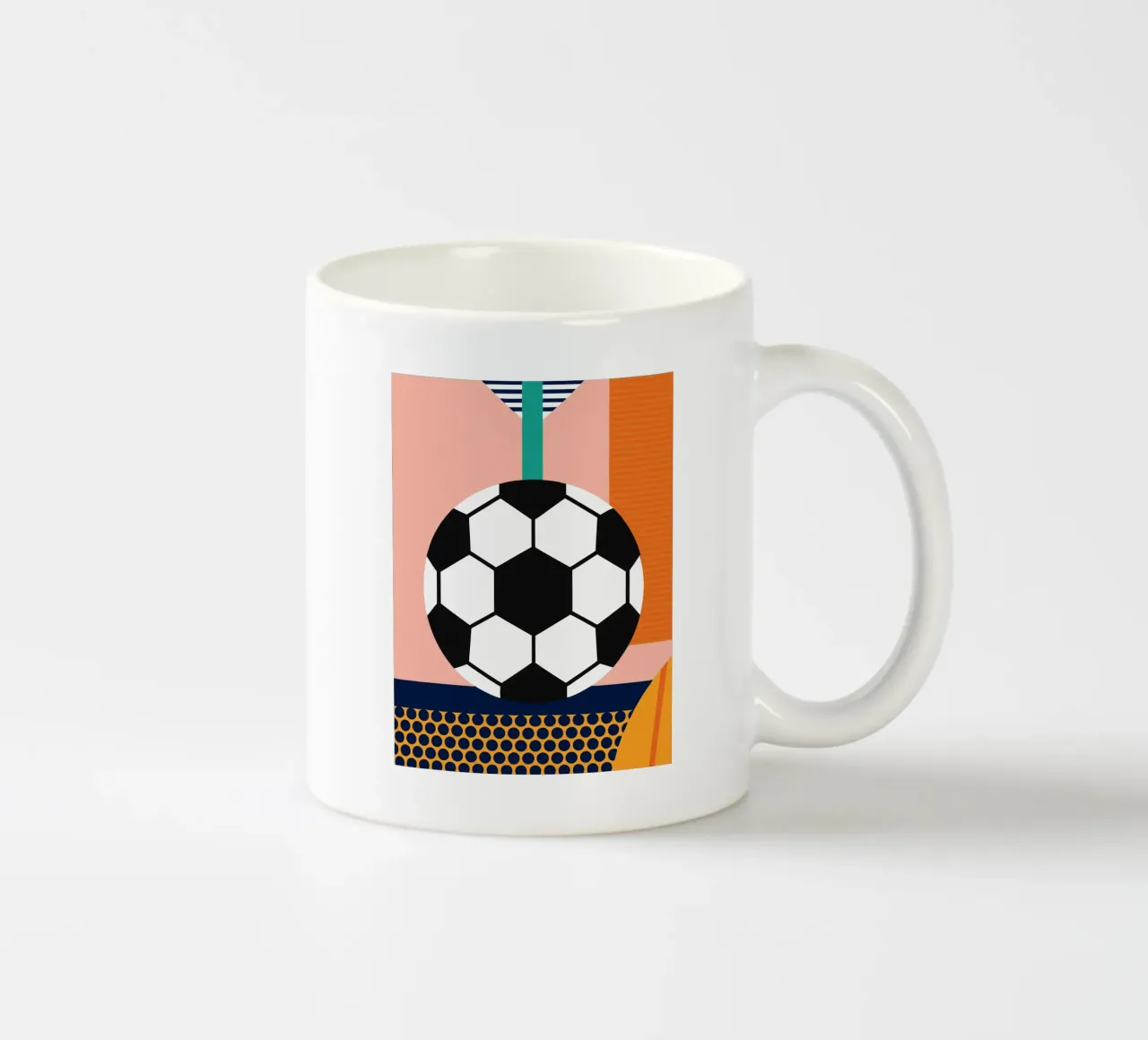 Calcio tazza in ceramica da LOOK DIFFERENT