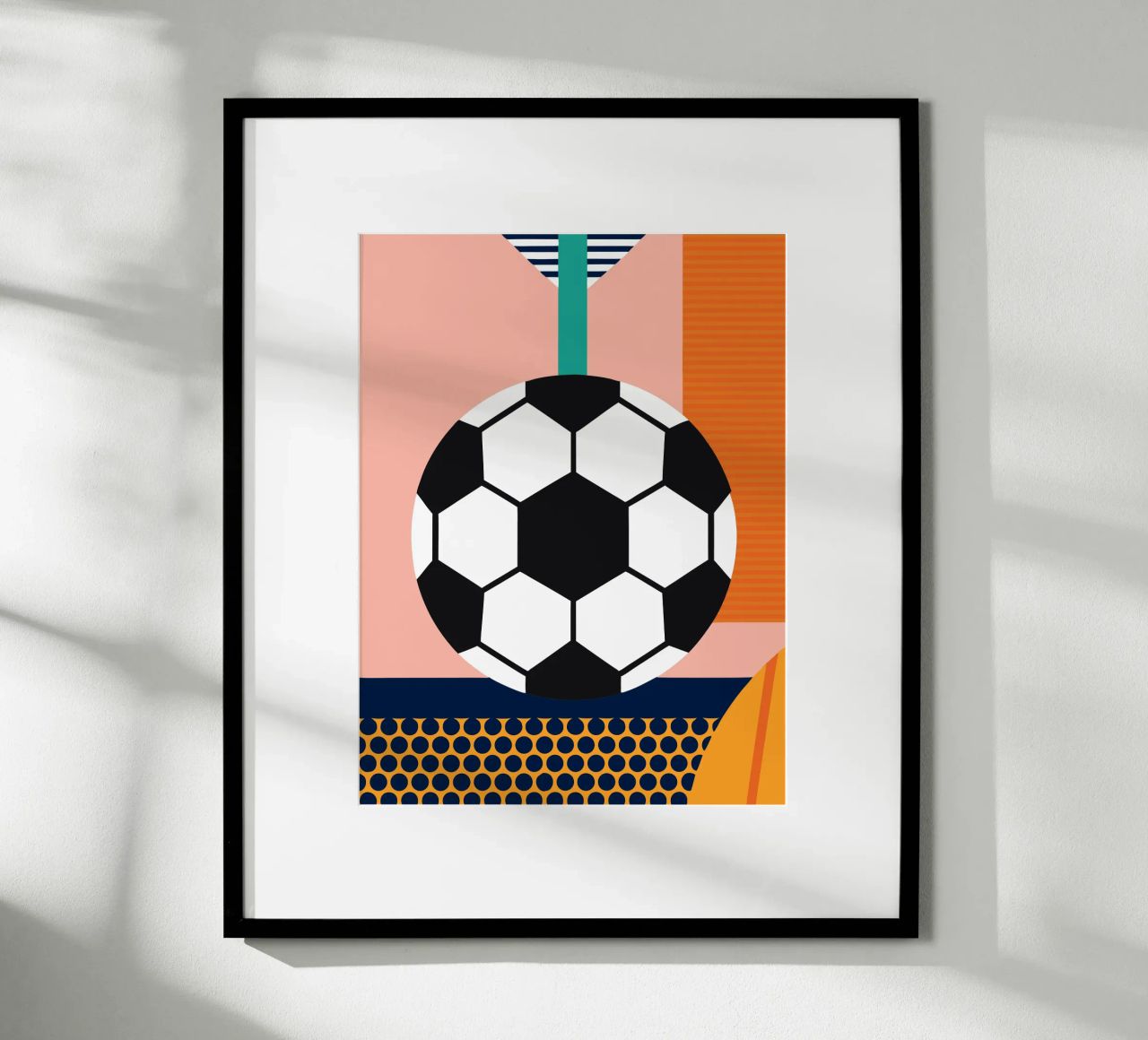 Fußball Poster von LOOK DIFFERENT