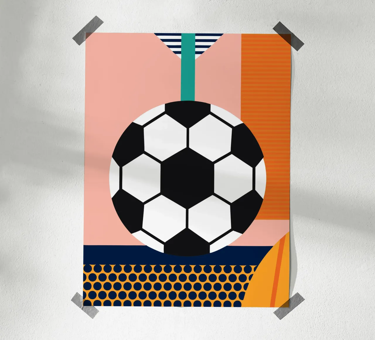 Calcio poster da LOOK DIFFERENT