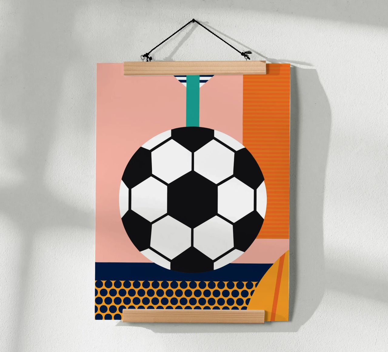 Fußball Poster von LOOK DIFFERENT