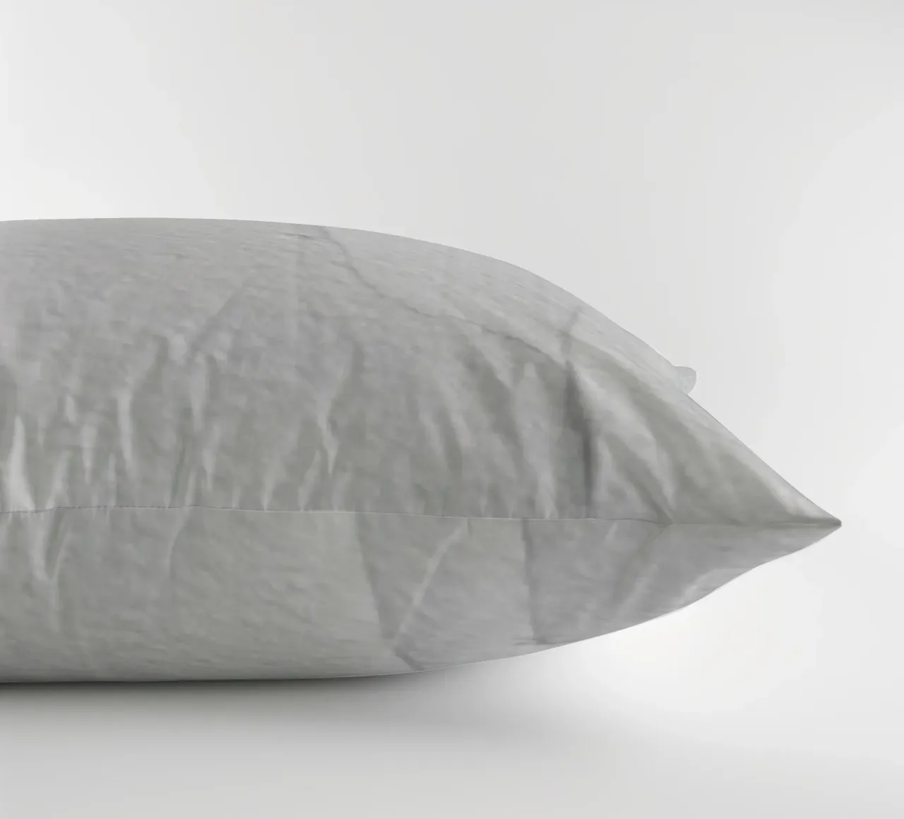 White Textures 3 Abstract Shapes cuscino da Studio Nahili