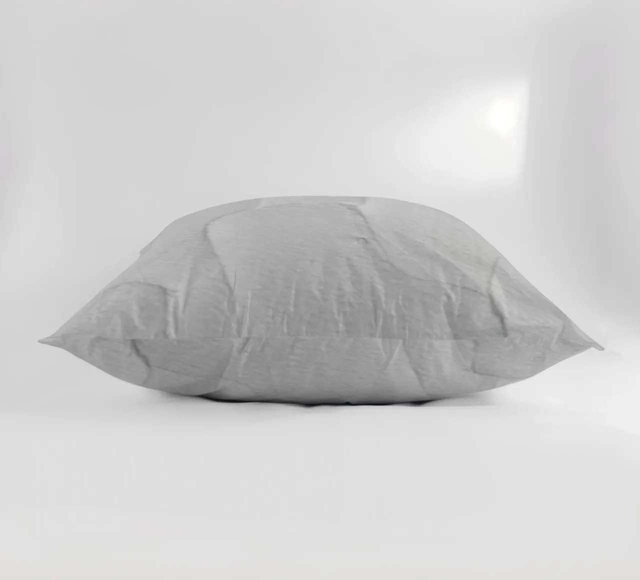 White Textures 3 Abstract Shapes cuscino da Studio Nahili