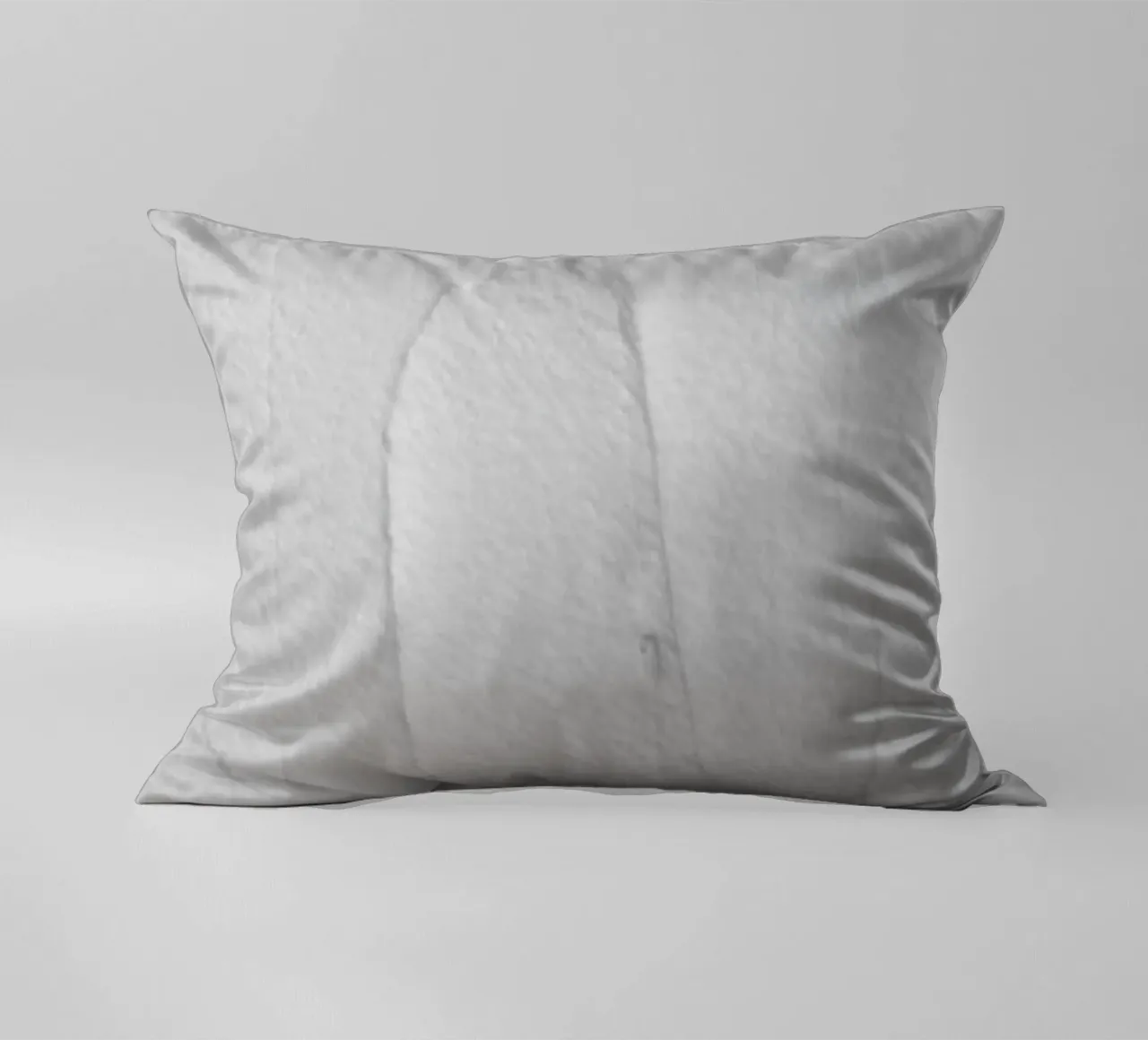 White Textures 3 Abstract Shapes cuscino da Studio Nahili