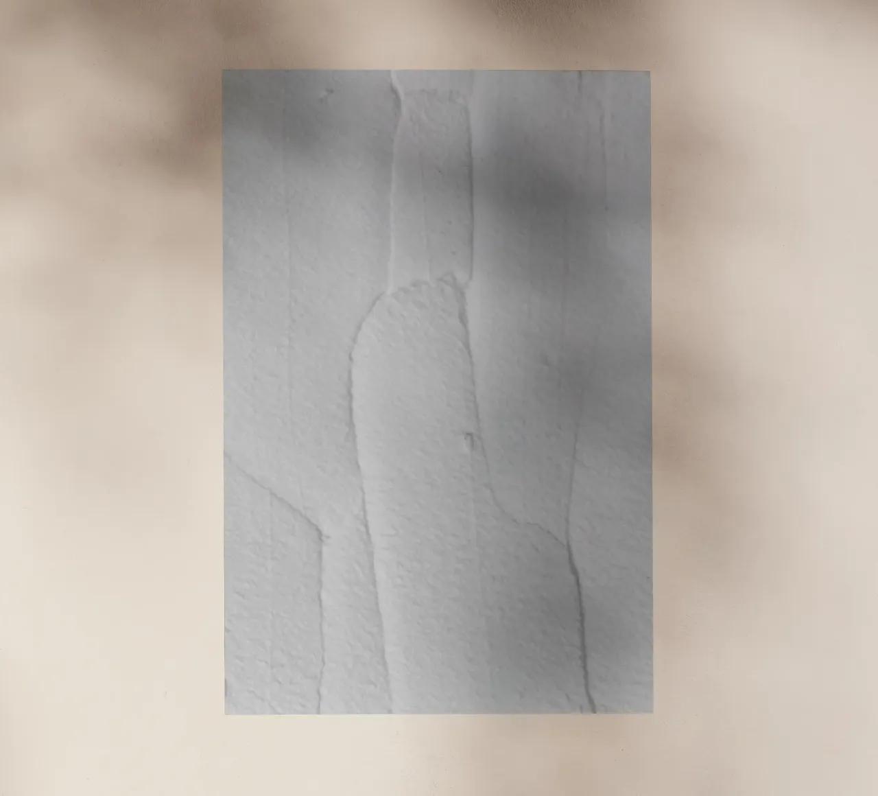 White Textures 3 Abstract Shapes pellicola backlit da Studio Nahili